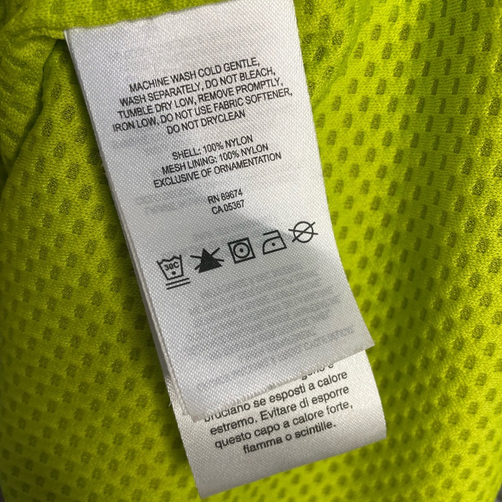 🎀SOLD!🎀 #108 $130 Mountain Hardwear Ghost Lite Pro Jacket Lime Green/Silver L - Picture 10 of 12